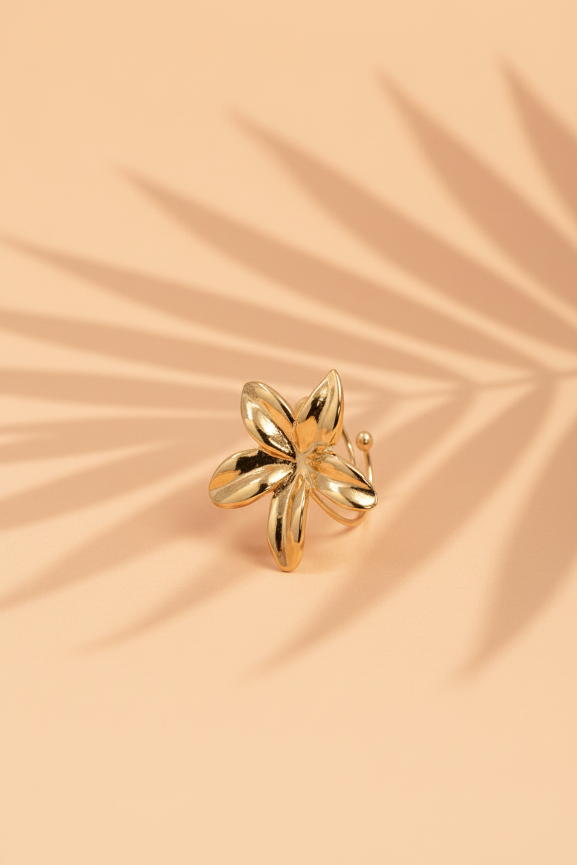 Bague Bogotà – Acier Inoxydable Doré