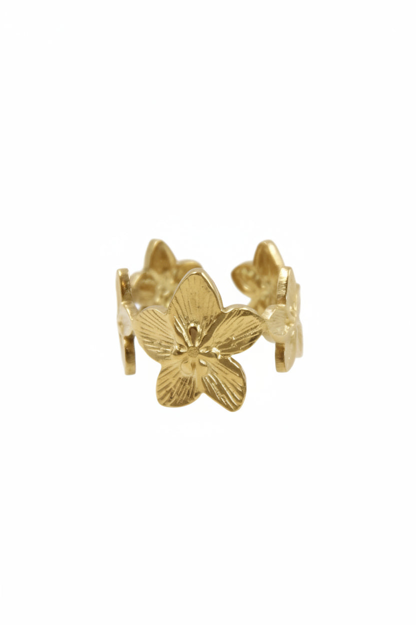 Séville — Bague Florale Ajustable