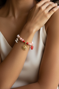 Marbella- bracelet perles & breloques