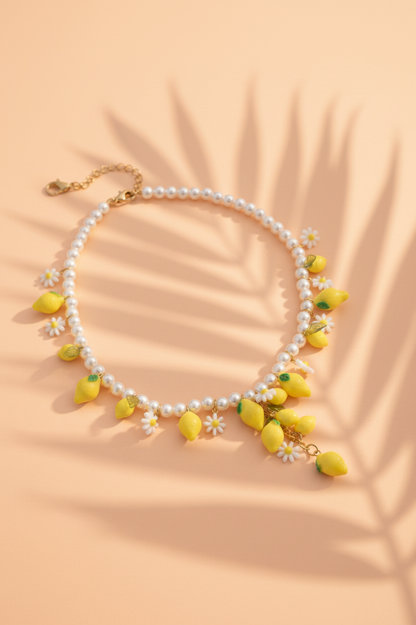 Palermo- collier citron