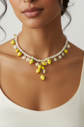 Palermo- collier citron