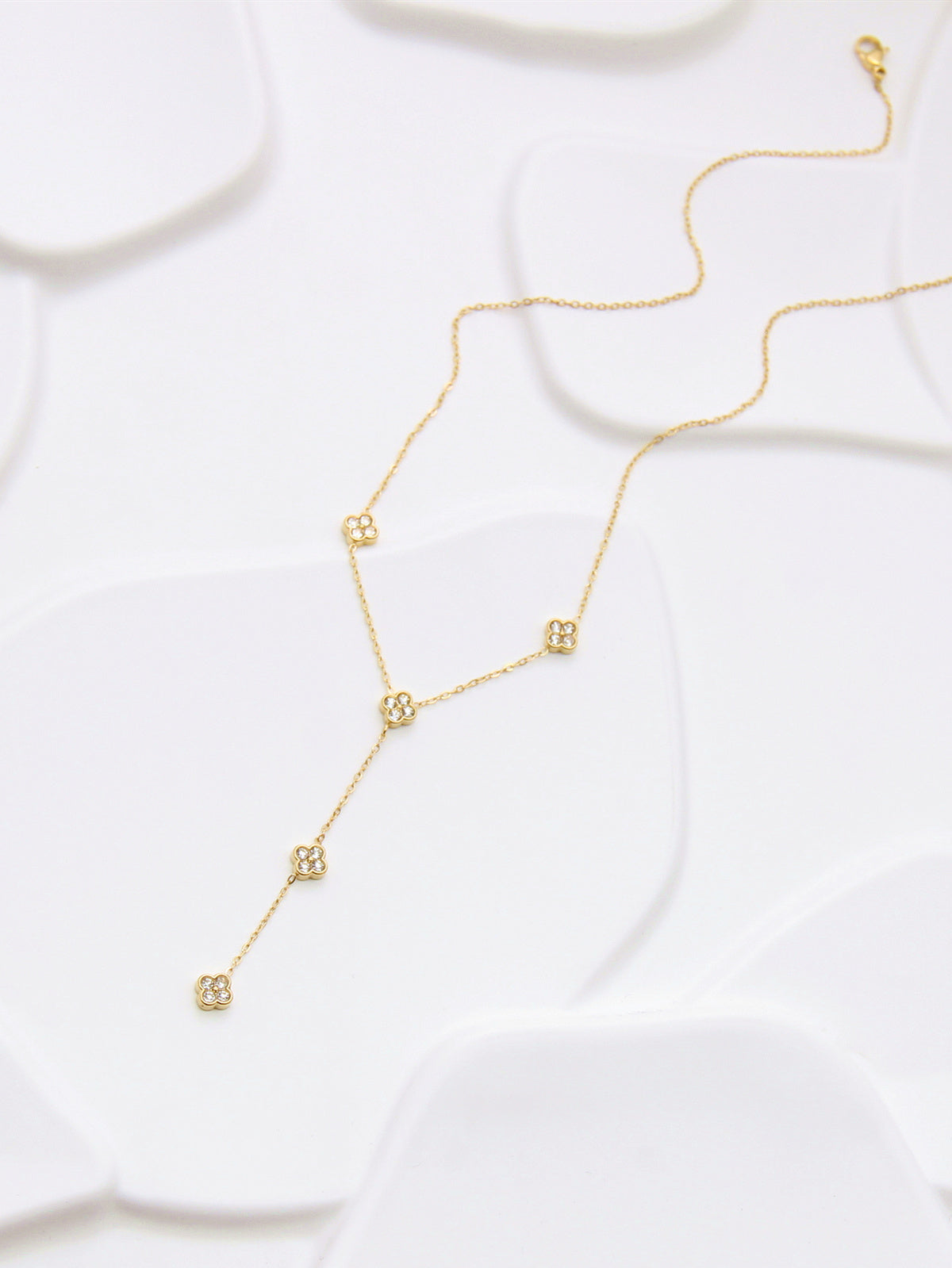 Collier en Y Trèfle Nur